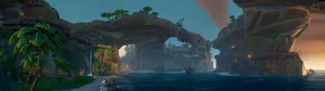 Rocky Island Panorama Wallpaper