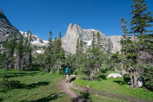 Rocky Mountain Colorado Hike Wallpaper