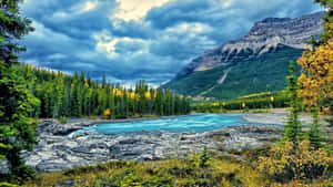 Rocky Mountains Jasper Park Canada Wallpaper