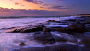 Rocky Ocean View Wallpaper