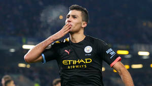 Rodri Flying Kiss Wallpaper