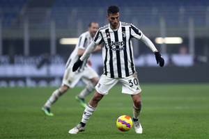 Rodrigo Bentancur For Juventus Full Body Wallpaper