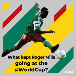 Roger Milla Pele Brazil Wallpaper