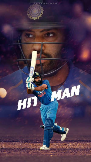 Rohit Sharma, The Hitman Of Indian Cricket Wallpaper
