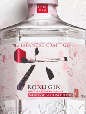 Roku Gin Sakura Bloom Edition Bottle Wallpaper