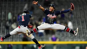 Ronald Acuna Jr. Tongue Out Wallpaper