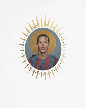 Ronaldinho Saint Artwork Wallpaper