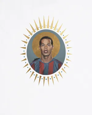 Ronaldinho Saint Artwork Wallpaper