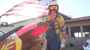 Ronnie Mac American Flag Wallpaper