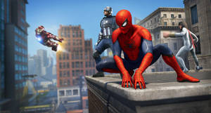 Rooftop Marvel Pc Wallpaper