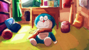 Room Doraemon 4k Wallpaper