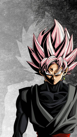 Rose Form Goku Black Iphone Wallpaper