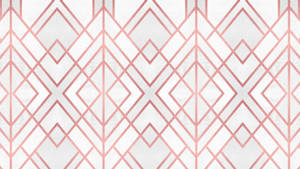 Rose Gold Diamond Shapes Wallpaper