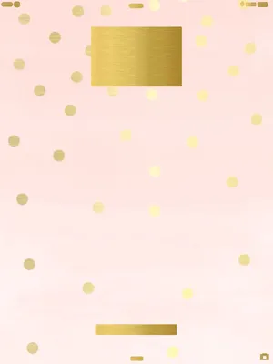 Rose Gold Ipad Squares And Circles Wallpaper
