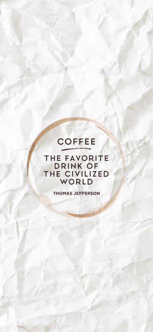 Rose Gold Quotes Coffee Wallpaper