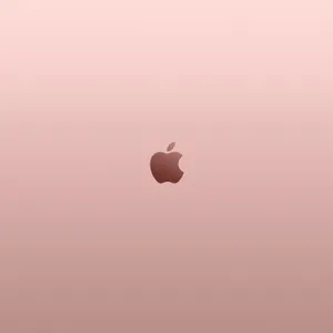 Rose Gold Tumblr Apple Logo Wallpaper