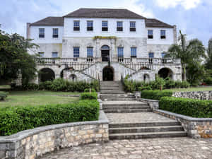 Rose Hall Great House Stone Plaza Wallpaper