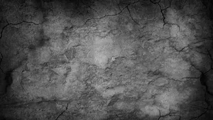 Rough Texture Black And Grey Concrete Wallpaper