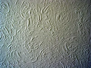 Rough Texture Embossed Curved Stucco Wallpaper