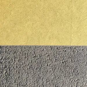 Rough Texture Yellow And Gray Split Wallpaper