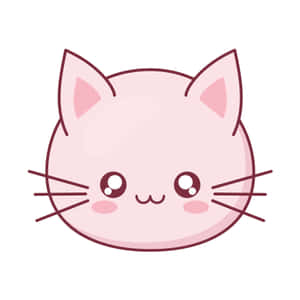 Round Cartoon Cute Cat Pfp Wallpaper