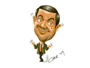 Rowan Atkinson Mr Bean Fan-art Wallpaper