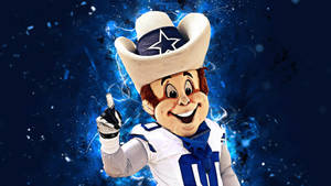 Rowdy, Mascot Of The Awesome Dallas Cowboys Wallpaper