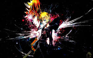 Roxas, A Prominent Figure Of The Kingdom Hearts Series Wallpaper