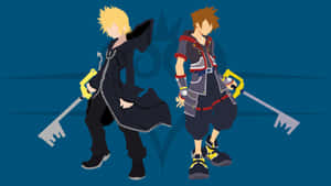 Roxas, From The Beloved Video Game Series, Kingdom Hearts Wallpaper