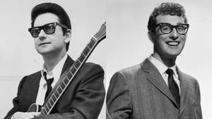 Roy Orbison And Buddy Holly Wallpaper