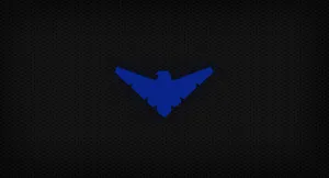 Royal Blue Nightwing Logo Wallpaper
