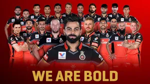 Royal Challengers Bangalore We Are Bold Wallpaper