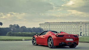 Royal Palace Of Caserta 1920x1080 Ferrari 458 Spider Wallpaper