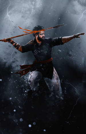 Rrr Main Protagonist Komaram Bheem Wallpaper