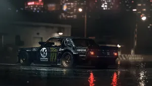 Rtr Ford Mustang Hd In The Rain Wallpaper