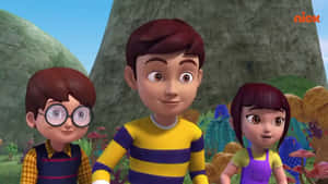 Rudra Cartoon Best Friends Maira And Varun Wallpaper