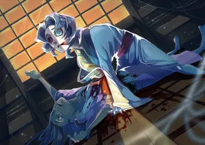 Rui Demon Slayer In The House Wallpaper