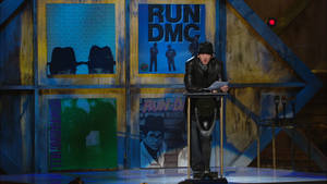 Run D.m.c Rock & Roll Hall Of Fame Wallpaper