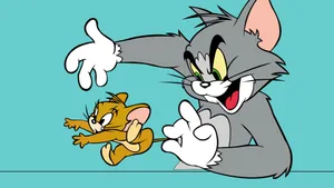 Running & Chasing Tom And Jerry Wallpaper