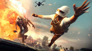Running From Enemies Pubg 1920x1080 Wallpaper