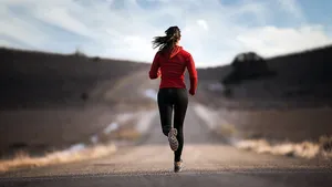 Running Girl Sports In 4k Wallpaper