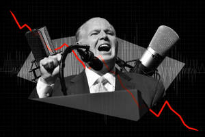 Rush Limbaugh Media Illustration Wallpaper