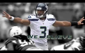 Russell Wilson We 3elieve Wallpaper