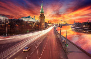 Russia Moscow Kremlin Wallpaper