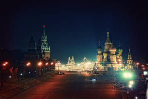 Russia St. Basils Cathedral Wallpaper