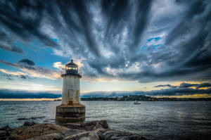 Rusty Lighthouse Wallpaper