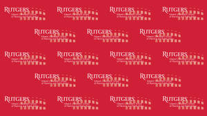 Rutgers Red Bloustein School Background Wallpaper