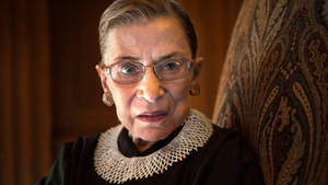 Ruth Bader Ginsburg American Lawyer Wallpaper