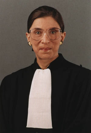 Ruth Bader Ginsburg Formal Photograph Wallpaper