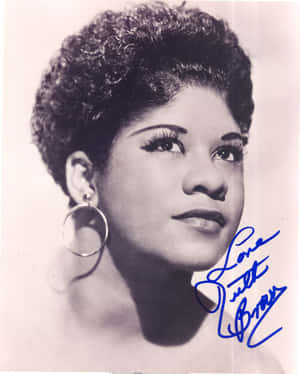 Ruth Brown Autograph Wallpaper